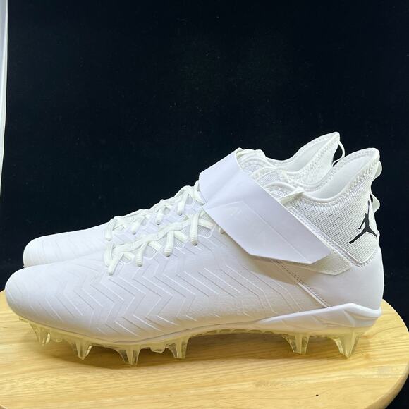 Nike Jordan Alpha Menace Pro 2 Mid SMU P White Black CV1676 103 Men's Size 12.5 - Picture 7 of 10